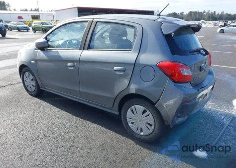 2018 Mitsubishi Mirage Es z USA, uszkodzony, nr VIN ML32A3HJ8JH009698